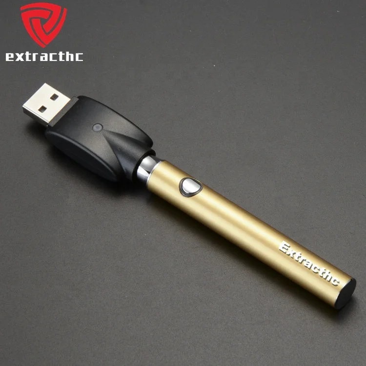 
Wholesale electronic cigarette Vapepen preheat vape pen battery for no-leaking Atomizer thick Oil Cartridge 