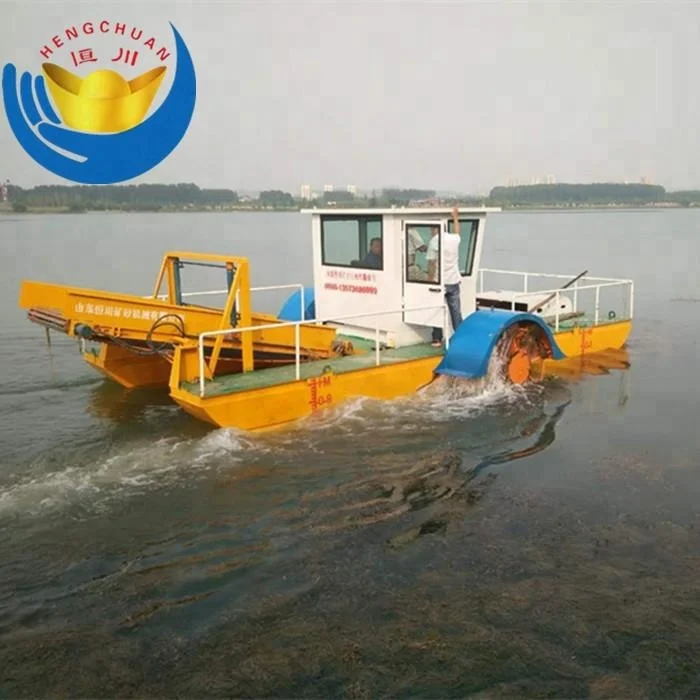 
River Trash Clean Machine, Floating Garbage Collection Boat 