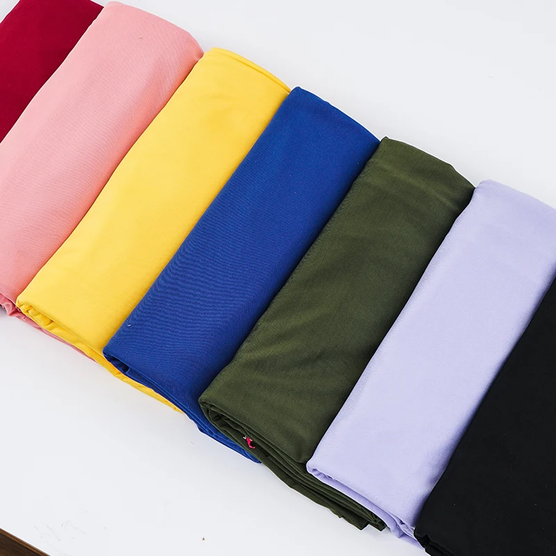 
Knitted 95% polyester 5% spandex milk silk four way stretch lining fabric for garment 