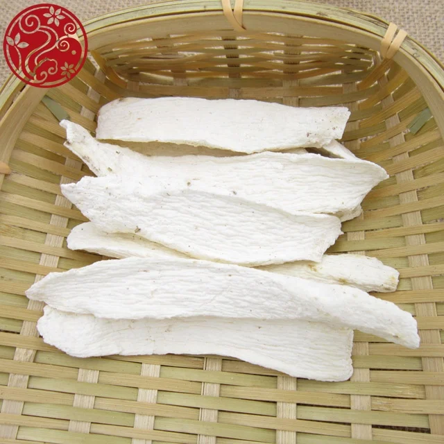 chinese yam dried Shan yao peeled Oblique slice Common Yam Rhizome