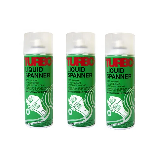 
Anti-rust Lubricant Spray Silicone Oil Lubricant Base Oil SAE Marine Greases SG 450ML Turbo Liquid Spanner 