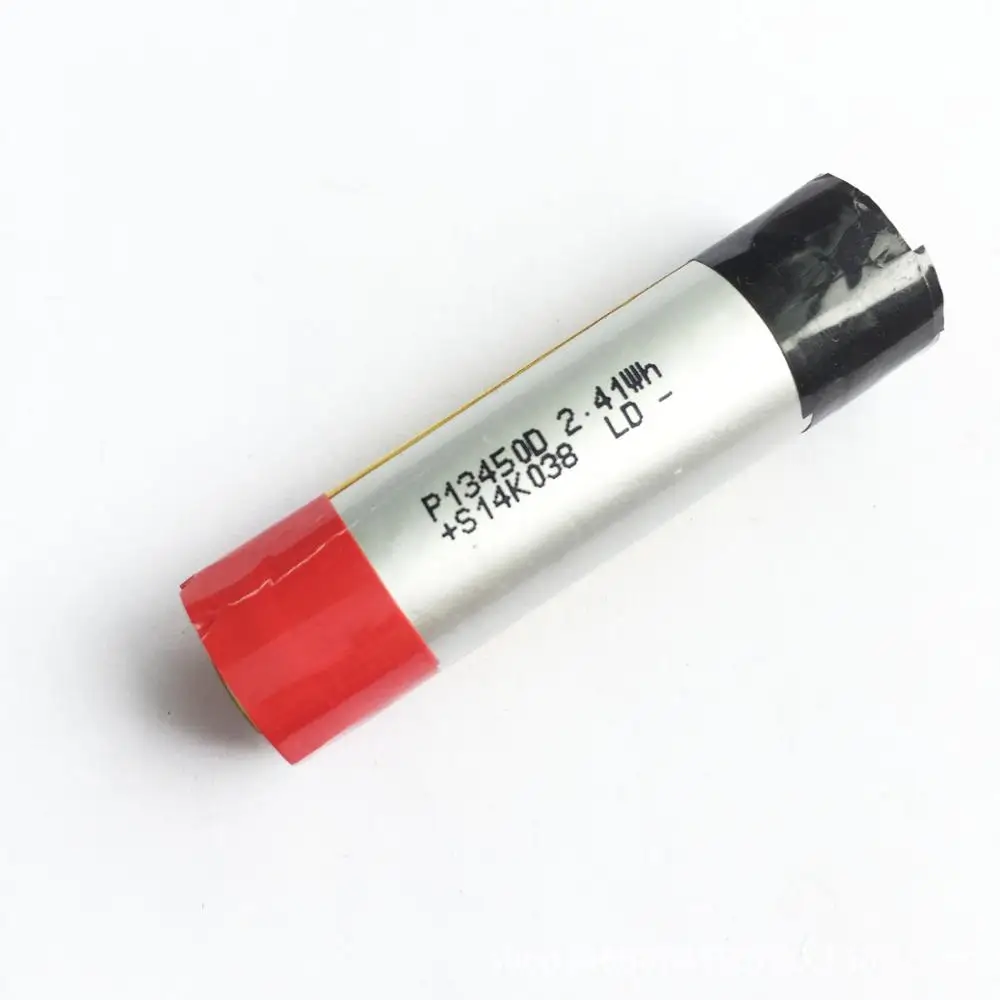 China Factory Rechargeable li-ion li polymer lithium ion 13450 3.7V 650mAh lipo cylindrical battery