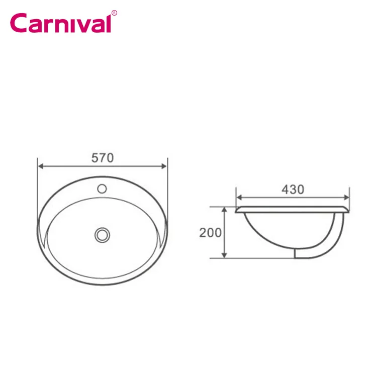 Alibaba made in china factory products wholesale price bathroom above counter wash basin