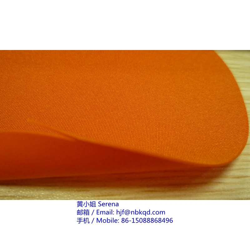 Waterproof 70 Denier 100% Nylon Ripstop Coated PVC Fabric
