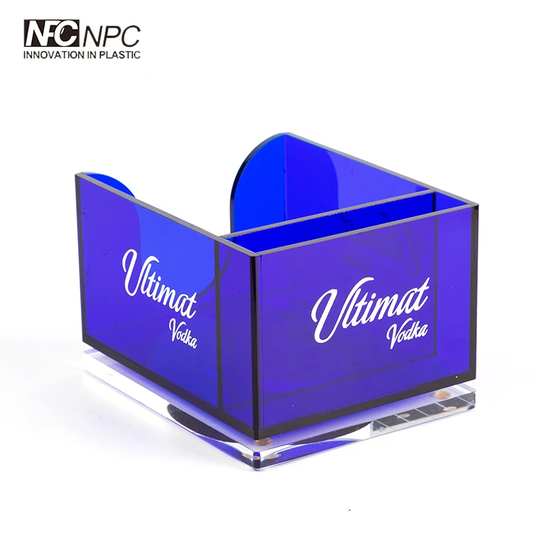 Rectangle ABS Plastic Bar Caddy Napkin Holder Bar Caddy Supplies