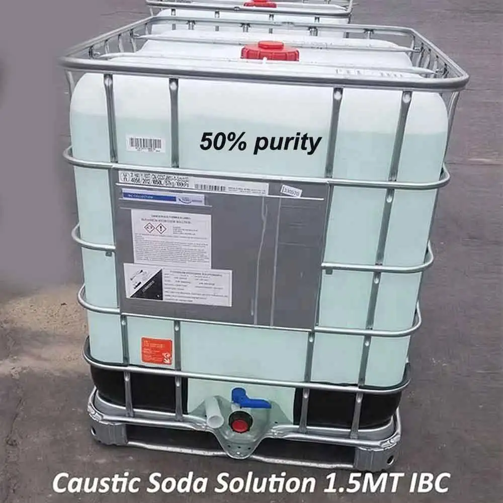 
CAS No.: 1310-73-2 IBC tank NaOH liquid sodium hydroxide solution 50% for soap 