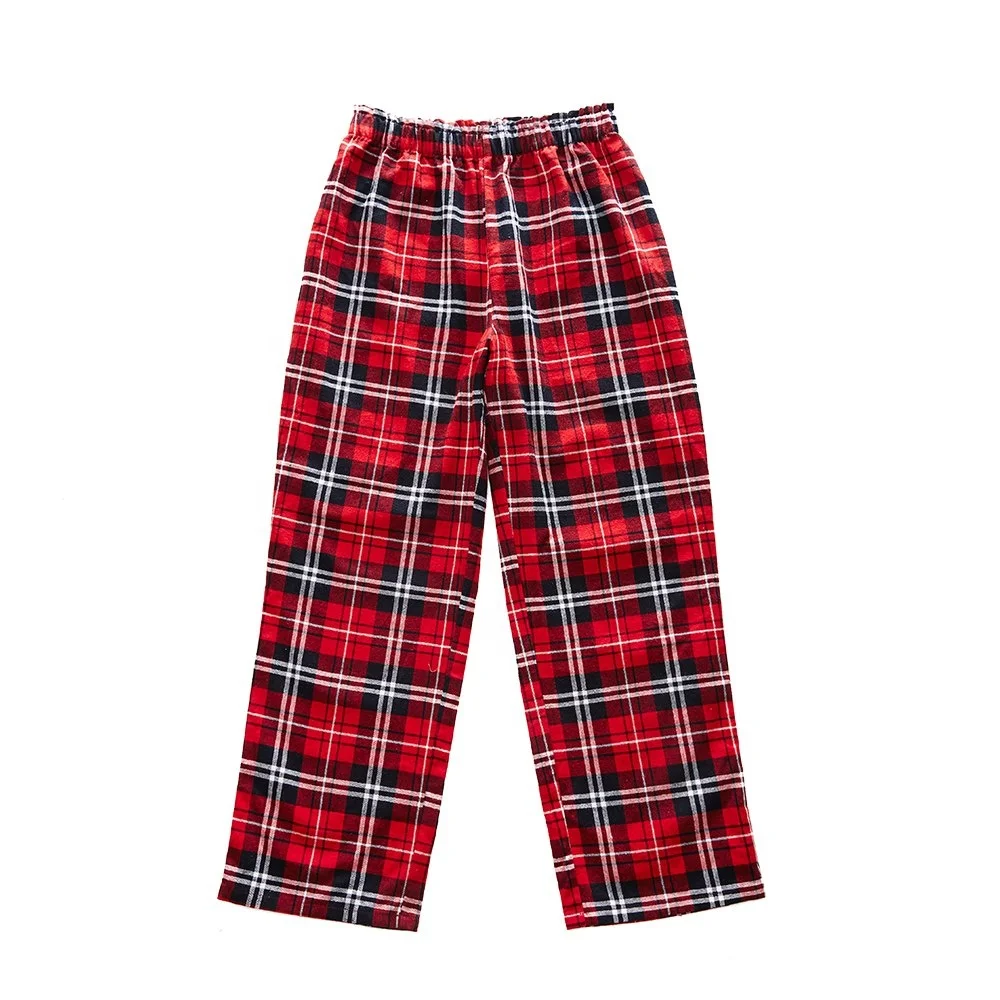 Factory Women Pajama Plaid Pants