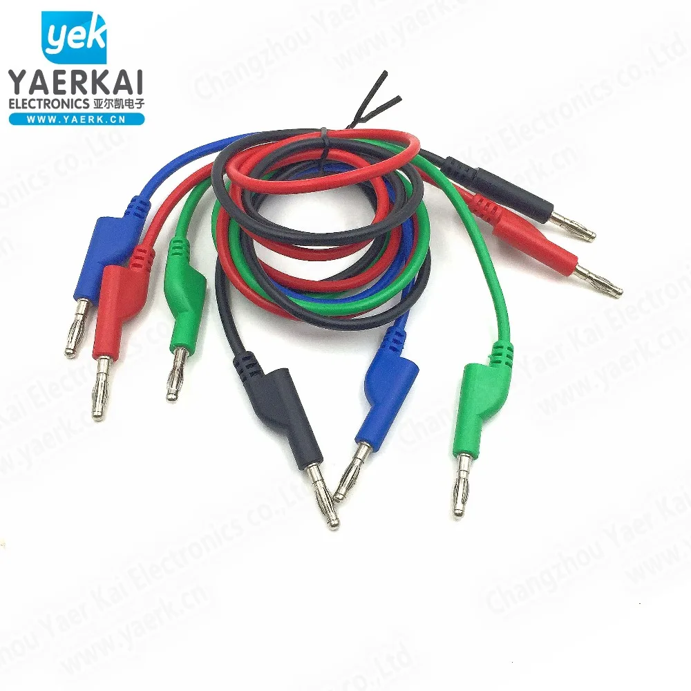 
Factory supply electronic specialties 4mm banana plug laboratory test lead 