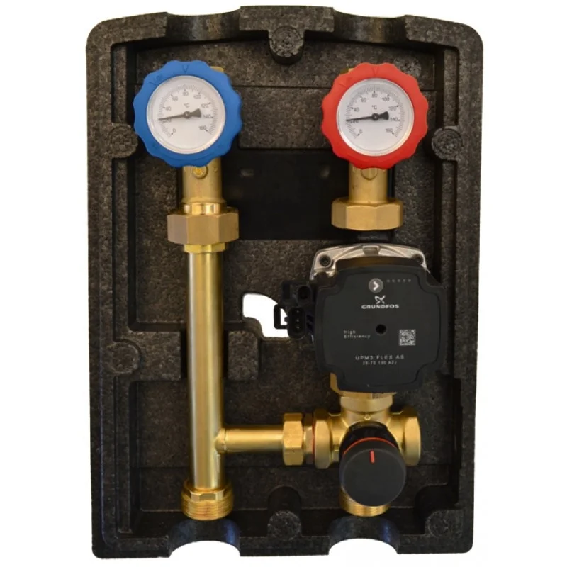 Solar pump station thermal water HVAC heating insulation EPP foam shell casing