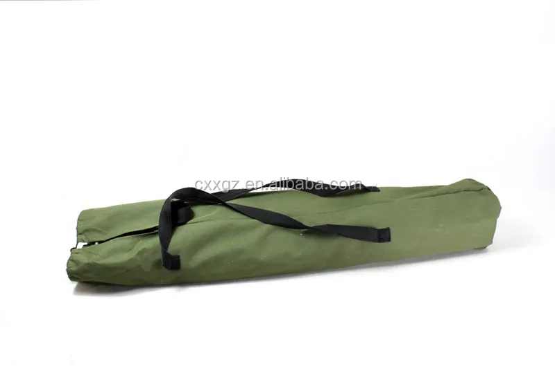 High quality Aluminum Steel Folding Foldable Cot Camping Bed with 600D carrying bag