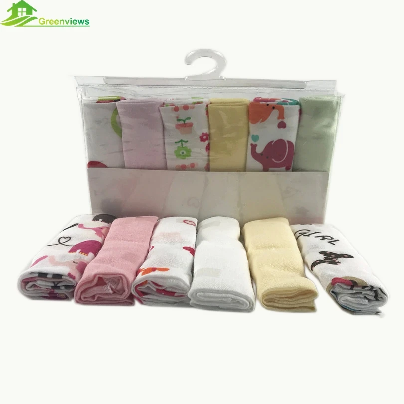 
Manufacturer china Sweet design cotton printed muslin cloth fabric bath towel for baby 