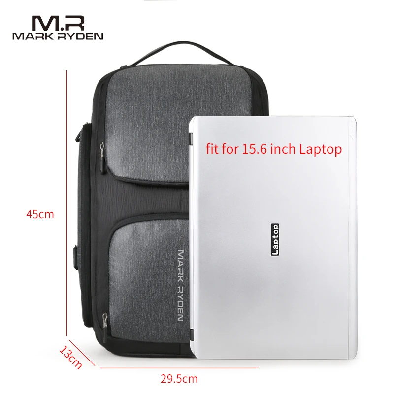 New Durable High Quality Solar Backpack Waterproof Anti theft Outdoor Hiking Laptop Backpack with USB MR_K9278_00