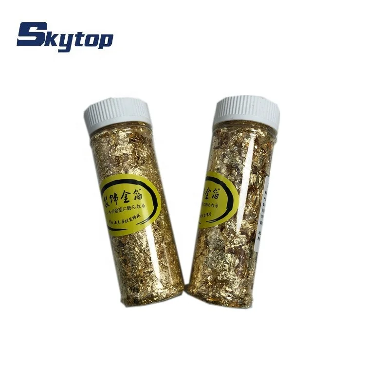 edible gold leaf paper 24K gold sheet for cake decoration