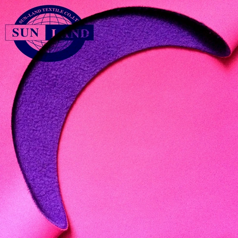 china manufacturer make to orders winter sports thermal jacket 100% polyester interlock bonded polar fleece fabric