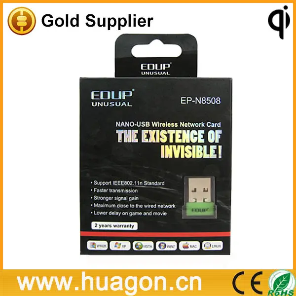 портативный универсальный 150 мбит/с realtek чипсета wifi usb-адаптер