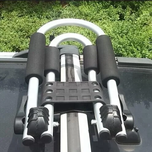 Алюминиевый съемный багажник на крышу автомобиля для установки Каяка переносите один каяк или лодку поверх автомобиля 1 шт. для заказа образца 12 месяцев