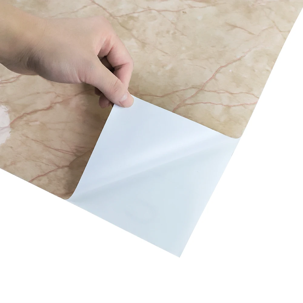 Granite marble effect contact wall paper roll marble film furniture stickers