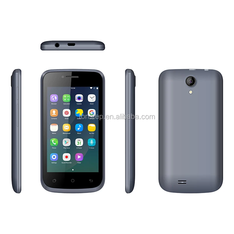 2017 hot sale 3.5 inch Android 4.4 MT6572A 3g wcdma gsm dual sim smart phone