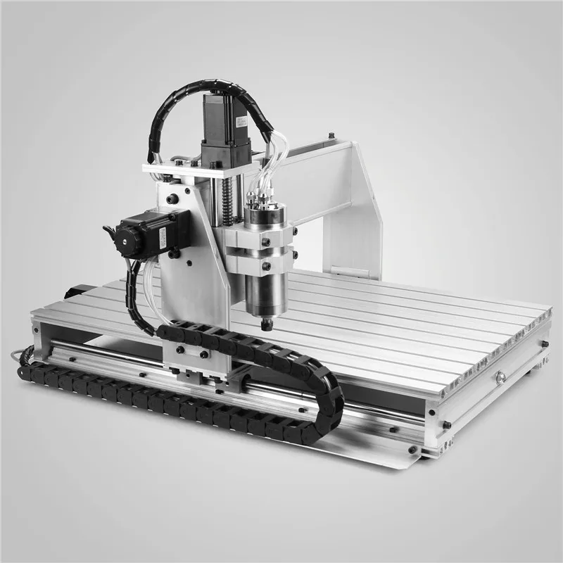 
4 Axis USB CNC Router 6040 cnc machine with 800W Spindle with four axis(rotary axis) water cooling 