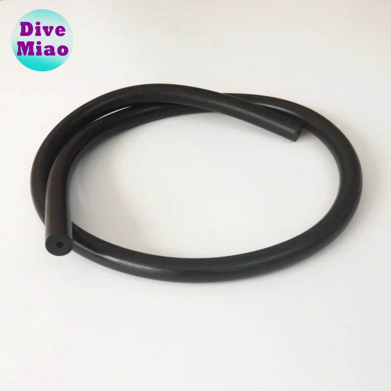 Черная резиновая трубка OD 5/8 дюйма для мощных лент для подводной охоты, 16 мм, латексная трубка для подводной охоты, трубка для подводной охоты