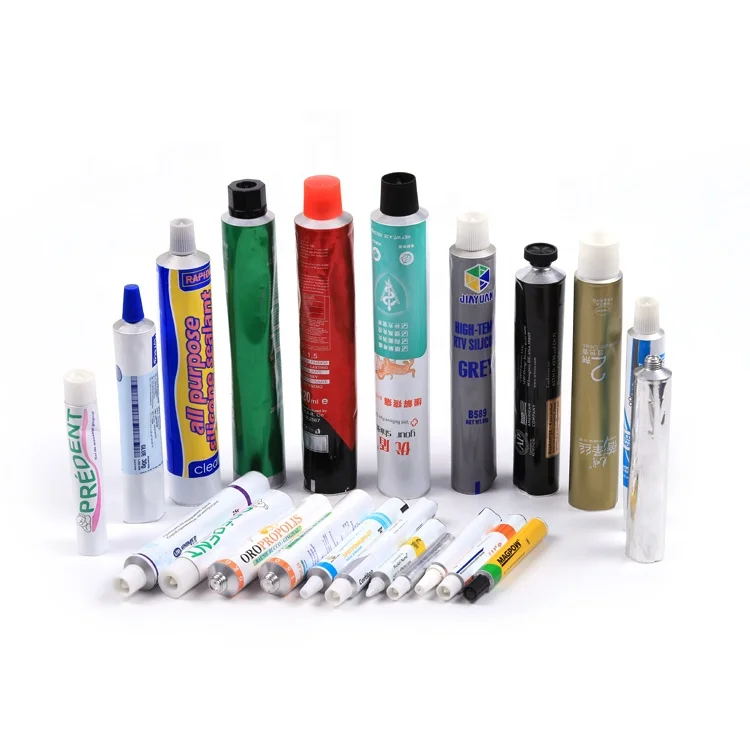 Custom best selling toothpaste ointment cream eye dye container plastic aluminum laminated tube