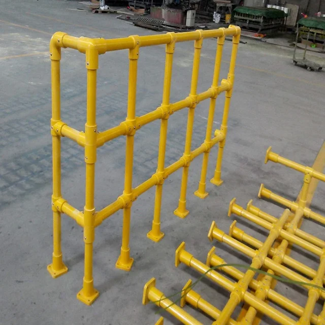 Fiberglass Composite Materials FRP Bridge Railing