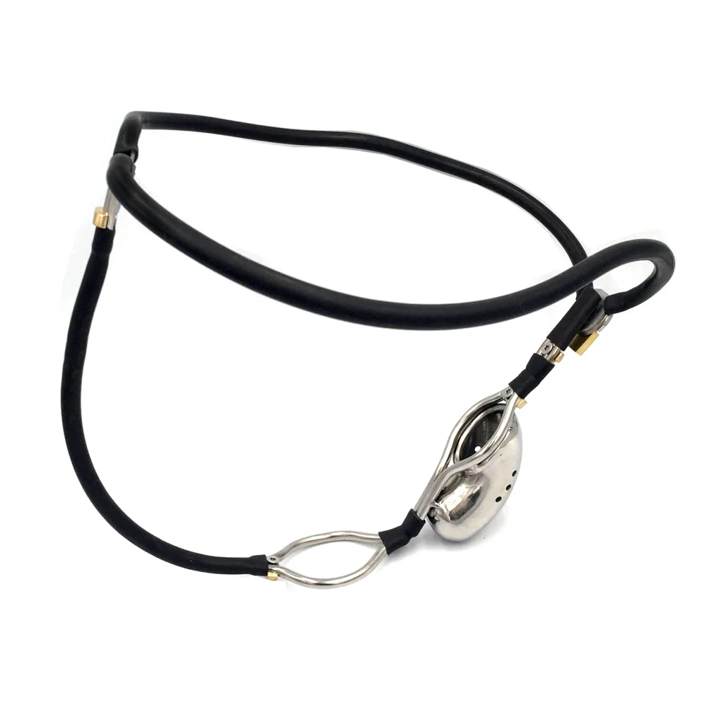 Black emperor new male invisible Stainless steel chastity belt penis lock light and comfortable preferential adult toys