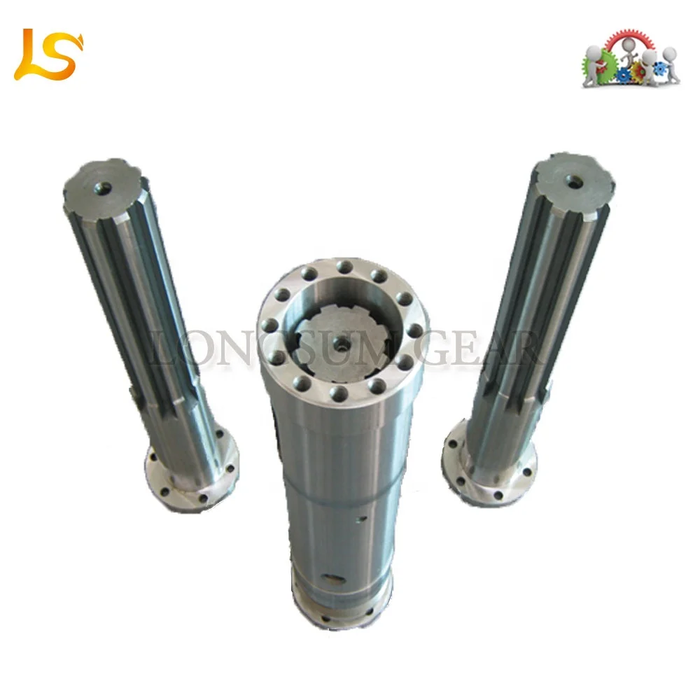 
Custom Steel Material Involute Long Spline Shaft 