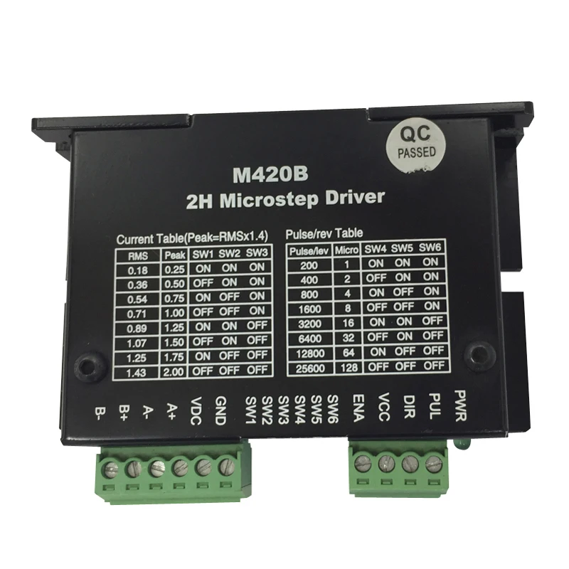 Драйвер 12V-36V 2.0A M420 для шагового двигателя nema 11-nema 17