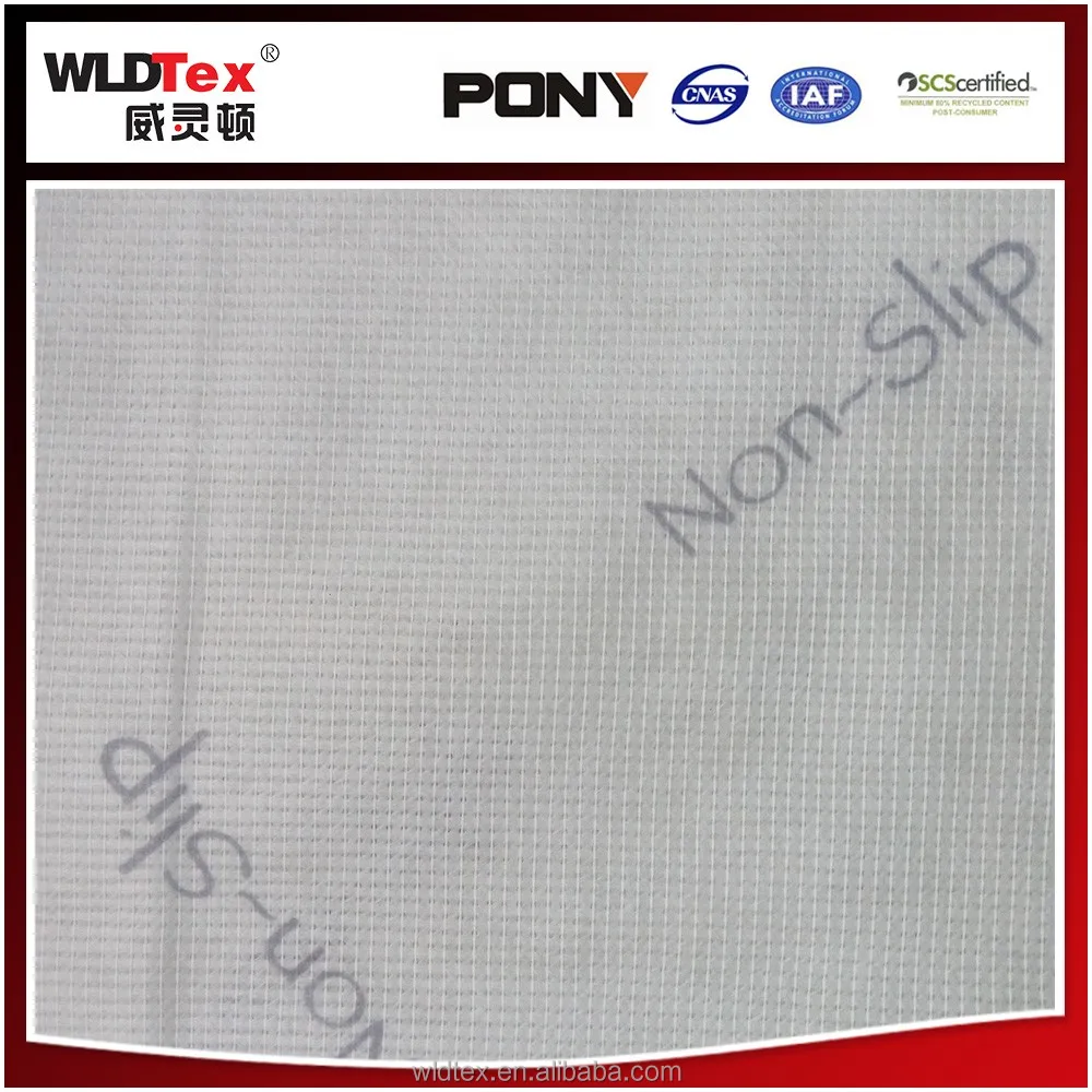 Дешевые цены серый non slip 100D нетканый материал для матраса