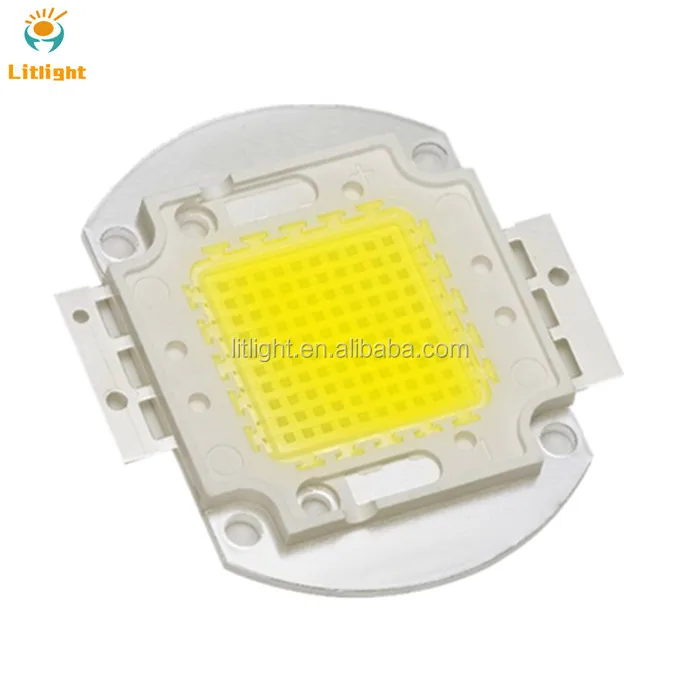 DC 30V 36V White Bridgelux Epistar Copper Board 3000K 4000K 5500K 6000K 6500K 7000K 10000K 15000K High Power 50w cob led chip