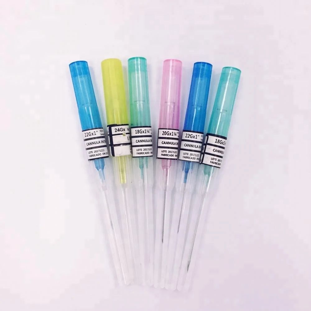 Disposable Cannula Pen Type Different Safety Size Iv Catheter Puncture Instrument