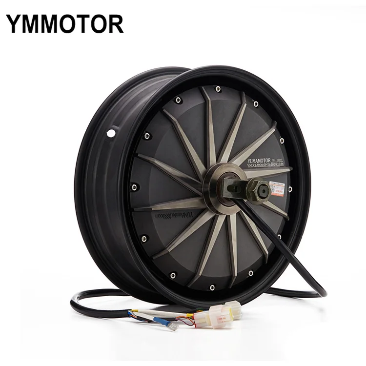 12 Inch Hub Motor 72V Waterproof  4kw BLDC Motor