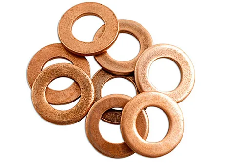 Din 125 Flat Round Brass Gasket Shim Copper Sealing Washer