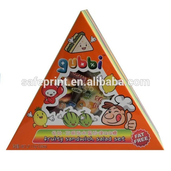 Креативный дизайн треугольной формы коробку , сделано в китае