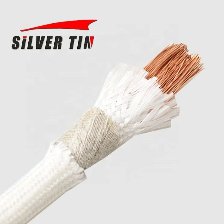 GN500 Ultra High Temperature Heater Wire 14AWG Mica fiberglass braided wire and cable