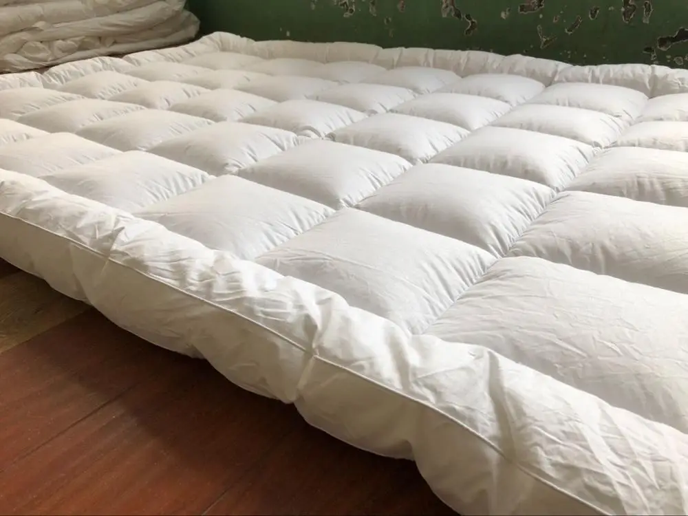 
Comfort Bed Bug Quilted Mattress Pad with 400TC Cotton Mattress Cover 