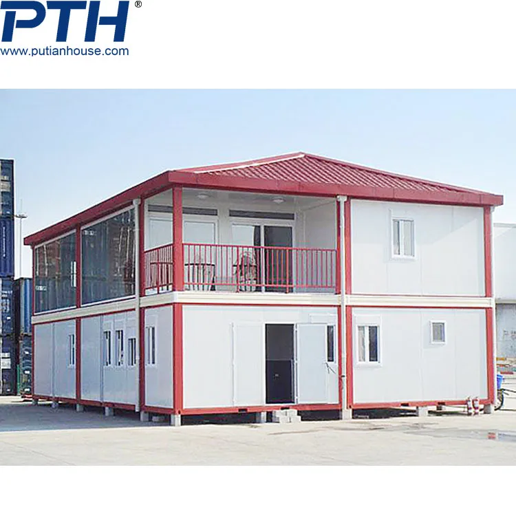 PTH flat pack modular container office building