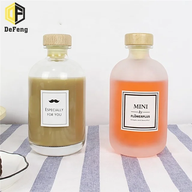 
New style 250ml 500ml fruit wine glass bottle red wine glass bottle Ice wine glass bottle 