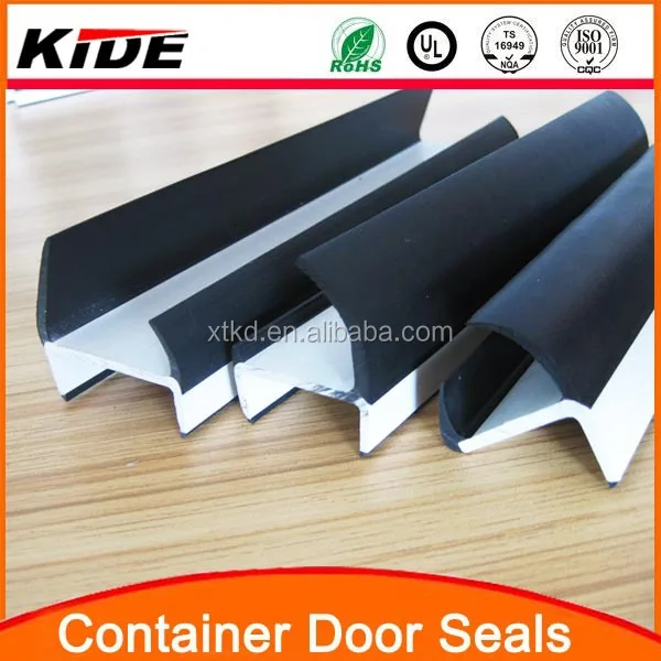 pvc shipping container door seals for weather strip gasket
