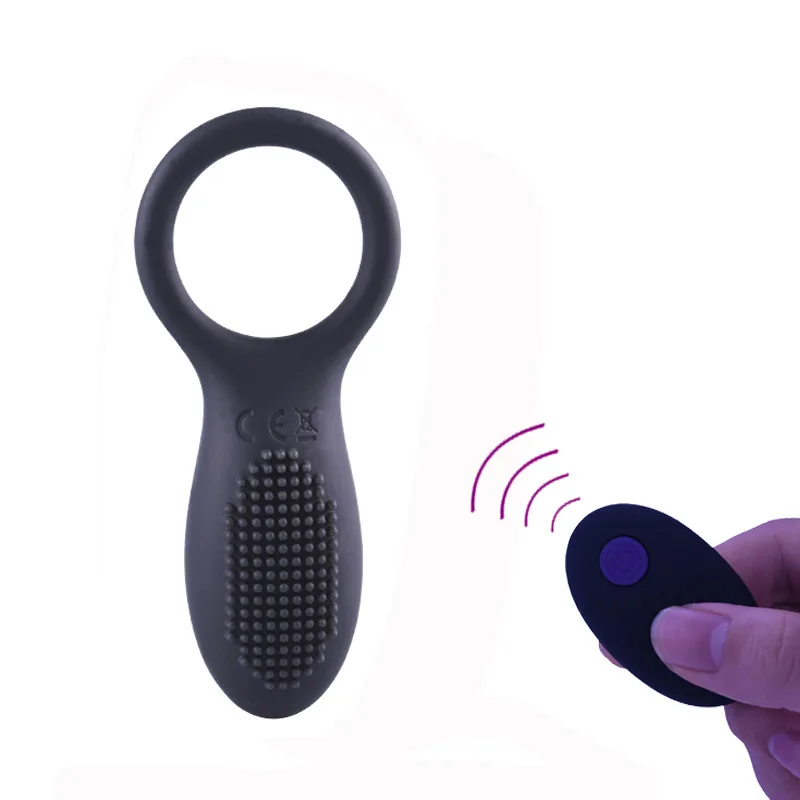 10 Vibrating Wireless Remote Penis Ring Massager Clitoris Stimulator Delay Ejaculation Cock Ring