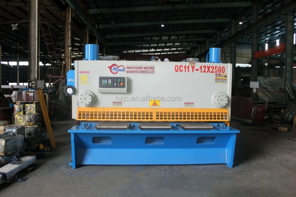 Europe standard stainless steel metal sheet cutting machine / iron plate sheet cutting machine / guillotine shearing machine