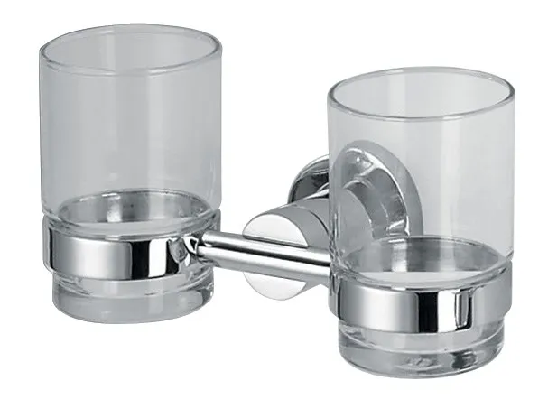 
Double Cup Holder Luxury Bathroom Sanitary Items 010-10 