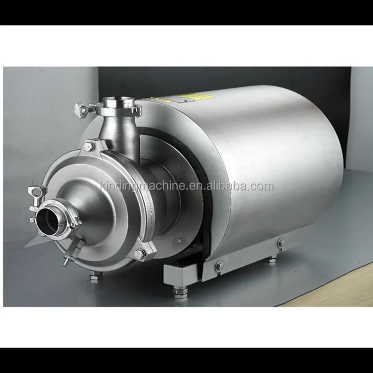 Food grade cip return pump sanitary liquid ring centrifugal pump for CIP cleaning