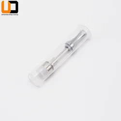 wholesale cbd top airflow cbd vape cartridge quartz 510 thread .5ml .9ml 1ml empty plastic cartridges