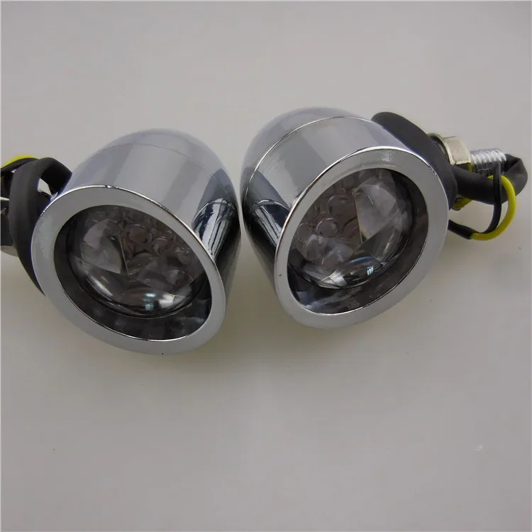 Motorcycle LED Turn Signal Lights Blinker Front Rear Lights for Motorbike eBike Dirt Street Bike