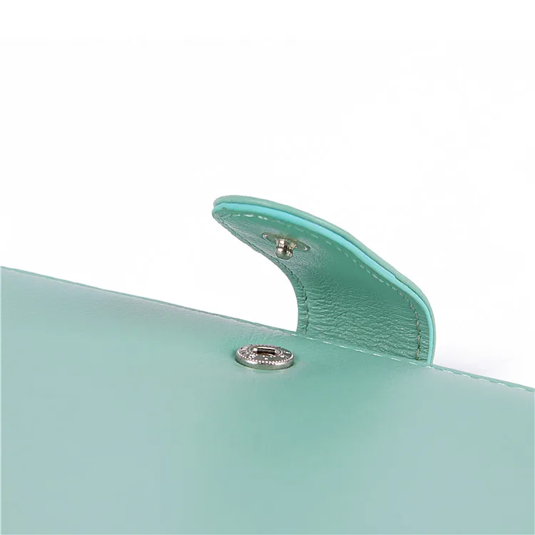 Customized Leather Hard Cover A5 B5 Notebooks Cover  Personal Size Genuine Leather Organizer Agenda 7 rings notebook