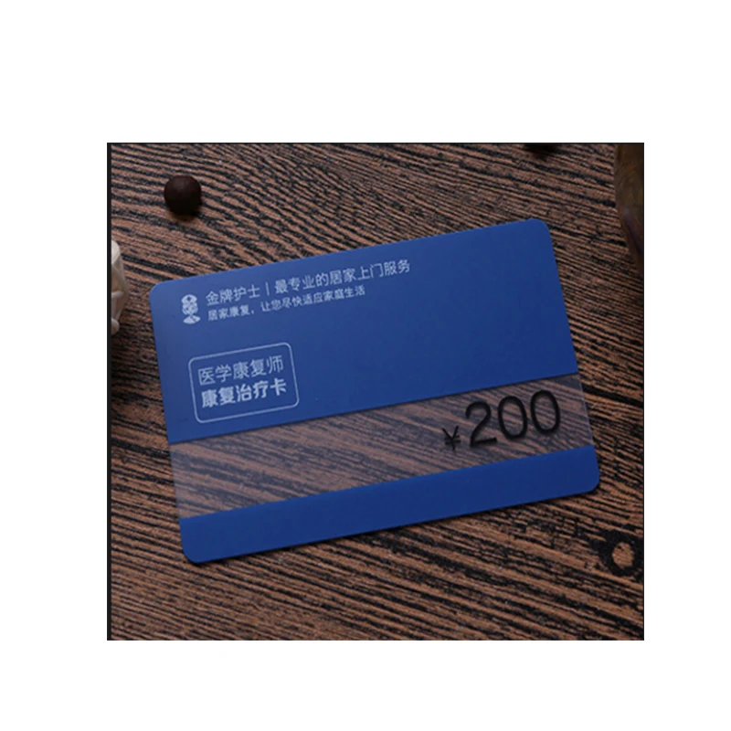 
Wholesale Customized high quality printed plastic PVC visiting card for coffee shop VIP card 