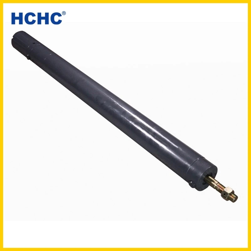 Factory direct supply double acting  small telescopic hydraulic cylinder used to Impact compaction machine/crawler paver