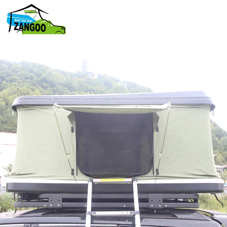 New design high quality canvas car roof top tent